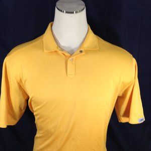 Callaway X Series Mens Golf Polo Shirt Yellow Size Large